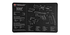 TekMat For Glock 42/43 Mat 11×17″ Small Microfiber TekTowel Tube R17-GLOCK-42-43