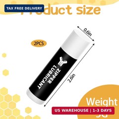 Hunting Zipper Wax Sticks-Portable Snap and Zipper Lubricant-Wax Snap and Zipper