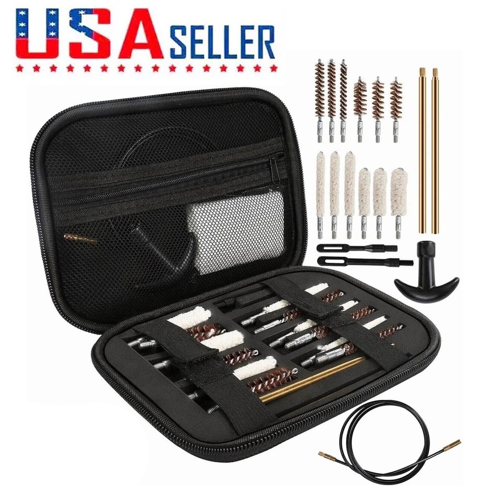 2026 New For Gun Handgun Pistol Rifle 43Pcs Cleaning Kit Set 22.357.38,9mm.45.40