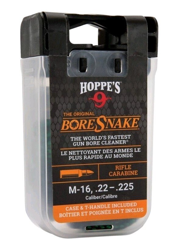Hoppe’s Original Boresnake SNAKE DEN Rifle Pistol Cleaner