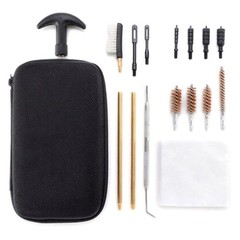 Portable Cleaning Tool Kit with Case Rods Brushes Maintenance Accessories