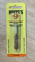 Hoppe’s Pistol Phosphor Bronze Bore Brush 9mm 1307AP E-7