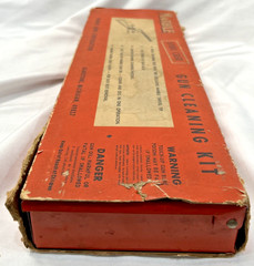 Vintage Marbles Gun cleaning kit, Tin box Original sleeve, Unused Excellent