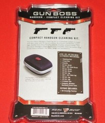 Real Avid AVGCK310-P Gunboss Handgun Compact Cleaning Kit Brand New Sealed