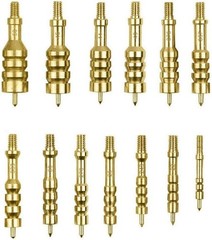Solid Brass Gun Cleaning Jag Set, Gun Cleaning Jag for Rifle Cleaning and Mainte