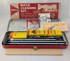 Outers 477 .30 Cal Rifle Cleaning Kit w Box & Papers 1960s