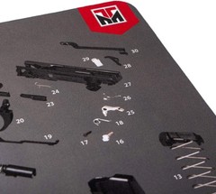 Cleaning Mat for use with Sig Sauer P365, Black