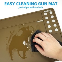CKPART Rifle Gun Cleaning Mat, AntiSlip Rubber Gun Mat, Gun Maintenance Mat,G…