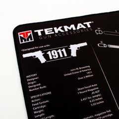 Ultra Thick Handgun Cleaning Mat with Exploded Diagrams, choice, w/FREE gun wipe