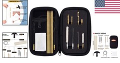 16-Piece High-Quality Airgun Cleaning Kit for 177 & .22 Cal with Carrying Case