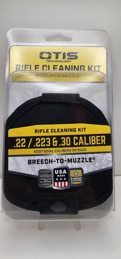 Otis Universal Rifle Breech-To-Muzzle Cleaning Kit NEW .22 , 2.23 , 30 Cal. +