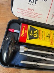 Vintage Outers Rifle Cleaning Kit 22 Cal NO. P-447 In w/ Original Box
