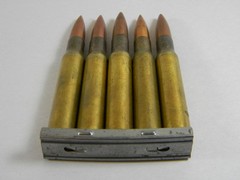 LOT OF 20 RUSTY SWEDISH MAUSER M96 STRIPPER CLIPS.
