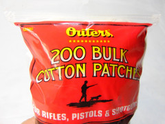 Outers Bulk Universal Gun Cleaning Patches All Sizes 200 Per pack 42380