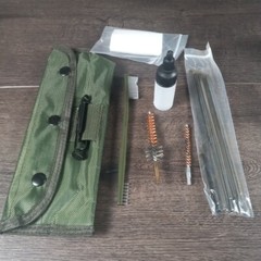 Military Style Rifle Cleaning Kit – Army OD Green – CLP 4 Oz. – Brushes