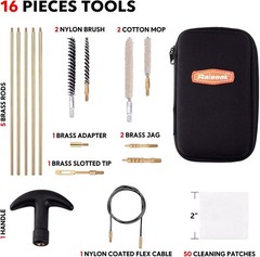 Compact 177 & .22 Cal Airgun Cleaning Kit with Quality Tools for Precision Care