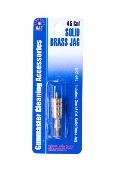 DAC Gunmaster Solid Brass Jag – select from .17 cal – .50 cal