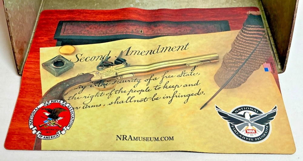 NRA 2ND Amendment Right To Bear Arms Non Slip Padded 17.5″x12″ Gun Cleaning Mat