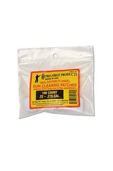 Pro-Shot 100% Cotton Flannel Cleaning Patches .22-.270 Cal 100ct 101