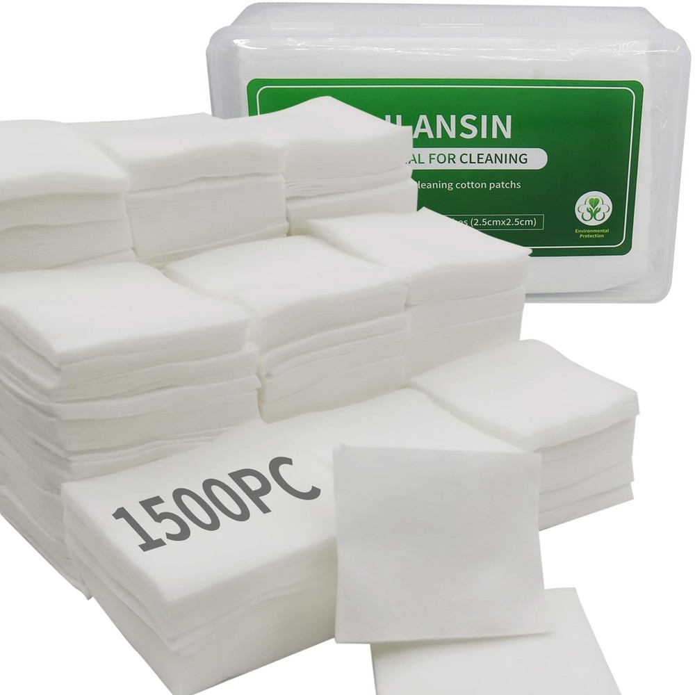 1500PCS Gun Cleaning Patches,2″x2″ Lint Free Gun Cleaning Cloth,Professional …