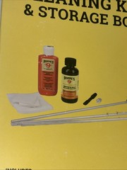 Hoppe’s No. 9 shotgun cleaning kit designed for 12-gauge firearms.