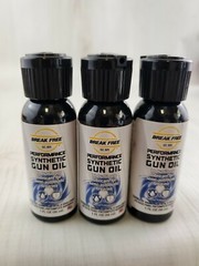 3- 1 fl oz Break Free Performance Synthetic Gun Oil
