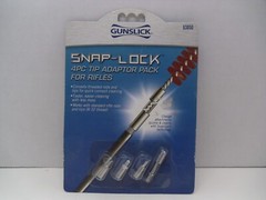 GUNSLICK SNAP LOCK TIP ADAPTOR RIFLE CLEANING KIT #63050 NIP