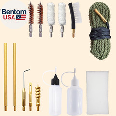 9Mm Pistol Cleaning Kit, Handgun Cleaning Kit for .357 .38 with 9Mm Gun Snakes i