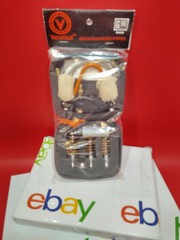 12, 20 and .410 Gauge Shotgun Cleaning Kit w/Case Cable drive Brushes, Mops,Oil