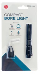 Compact Gun Pistol Rifle Shotgun Bore Light – Clip & Fiber Optic Attachment