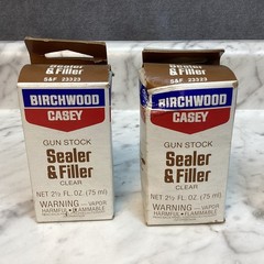 Bundle Birchwood Casey Sealer & Filler x2, Stock Sheen & Conditioner – 2.5 oz