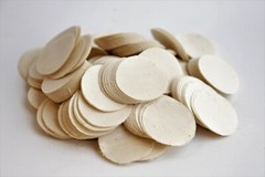 .40-.49 CAL. 1 1/8″ ROUND .005″ THICK DRY SHOOTING PATCHES / QTY. 100 / EMSS4051