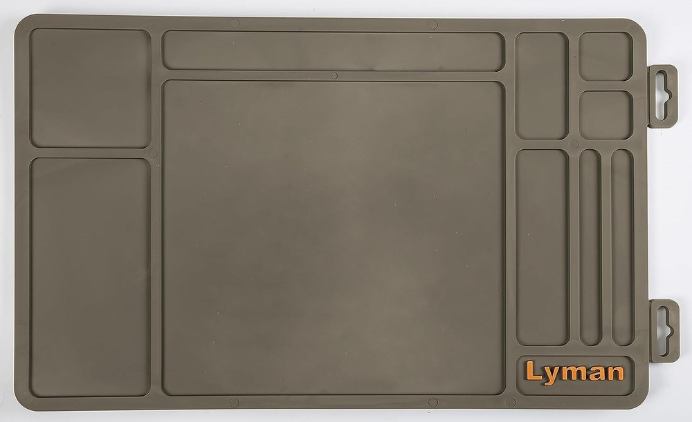 Lyman Gray Gun Cleaning Service Maintenance Rubber Mat for Glock Gift Dad