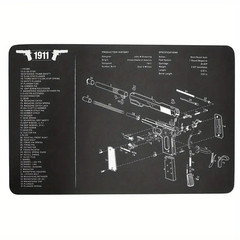 Pistol Gun Cleaning Mat