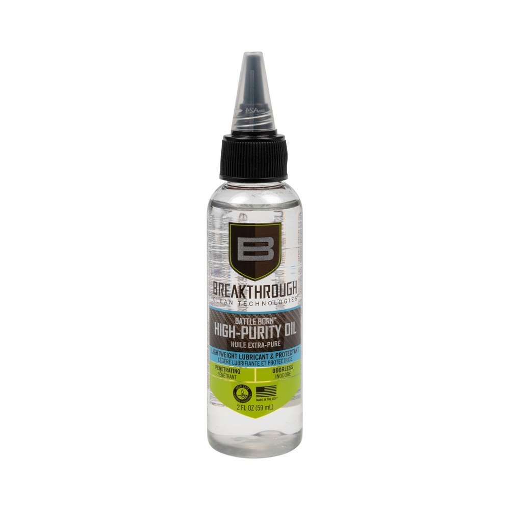 Breakthrough Clean Technologies® Battle Born High-Purity Oil, 2oz Bottle, Clear