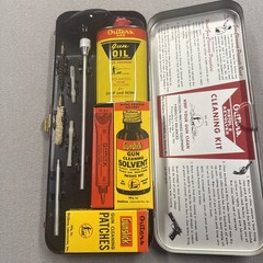 Vintage Outers Gunslick Pistol & Revolver Cleaning Kit .22 Cal Complete Unused