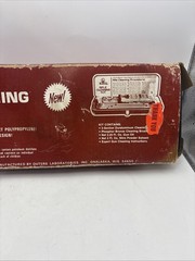 VINTAGE Outers Gunslick Rifle Cleaning Kit No. 477 Original Black Case .22 USA