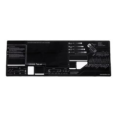 Company Waterproof Firearm Cleaning Mat, 45.5″L x 16″W, Black, Neoprene, N/a