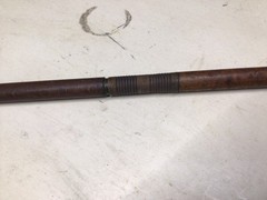Antique Vintage Shotgun 4-pc Wooden Barrel Cleaning Rod B.G.I. Co 1892