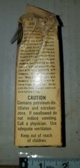 Vintage Gun Cleaning Solvent Bottle (empty) – Used