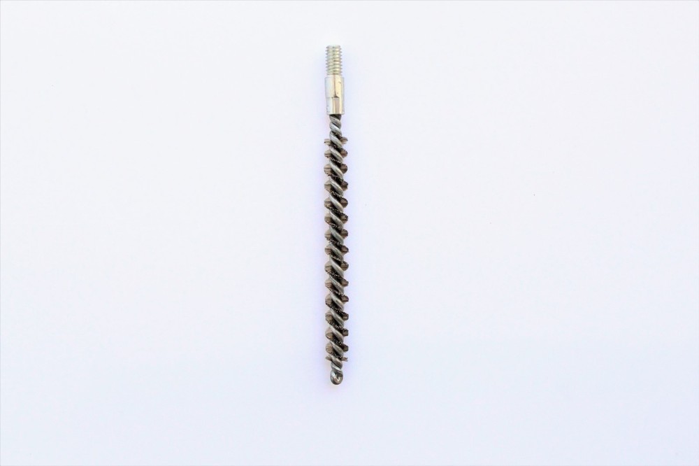 .22 CALIBER RIFLE STAINLESS STEEL BRISTLED BORE BRUSH / EMSS1094