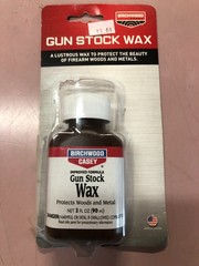 Birchwood Casey Gun Stock Wax – 3 oz. Bottle
