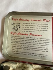 Vintage Outers Gunslick Rifle Cleaning Kit in Red Metal/Tin Box/Case – No. 477