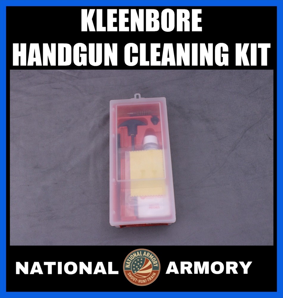 KLEENBORE HANDGUN CLEANING KIT .38 / .357 / 9MM