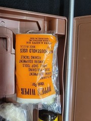 Vintage Hoppes Gun Cleaning Kit-Brown Plastic Case for Rifle Shotgun Please Read