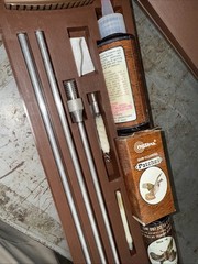 Vintage Outers P-477-22 Shotgun Cleaning Kit With Original Box Plastic Case Nice