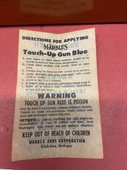 Vintage Marbles Gun Cleaning Kit Steel Case With Cardboard Slip Cover Good Color
