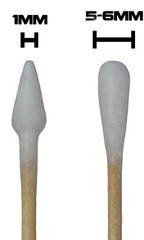 Type-III All-Purpose Gun Cleaning Kit 200 Tapered/Regular Swabs and Nylon Brush