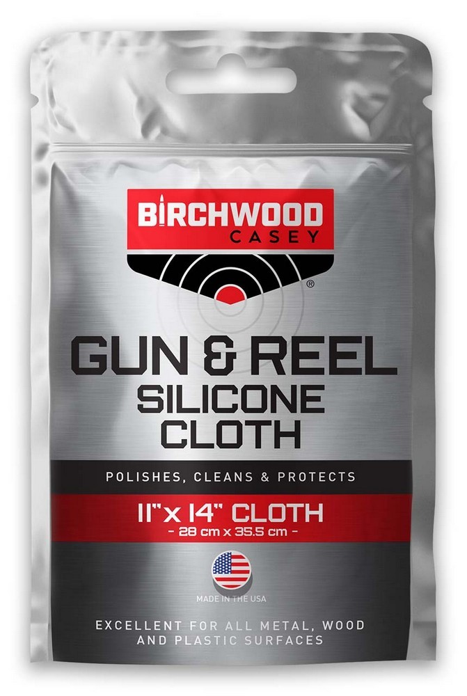 Birchwood Casey Gun & Reel Silicone Cloth 11″ x 14″ For Metal & Wood – 30001