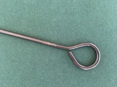 Early Walther Model P.38 / P38 / P-38 Blued Steel Cleaning Rod – NICE & Scarce!
